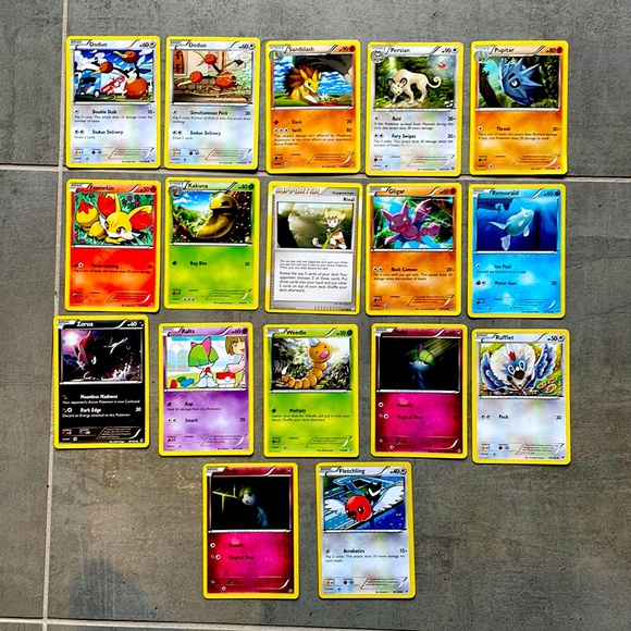 Pokemon | Toys | Pokmon 25 Basic Collection 17 Total Cards In Lot | Poshmark